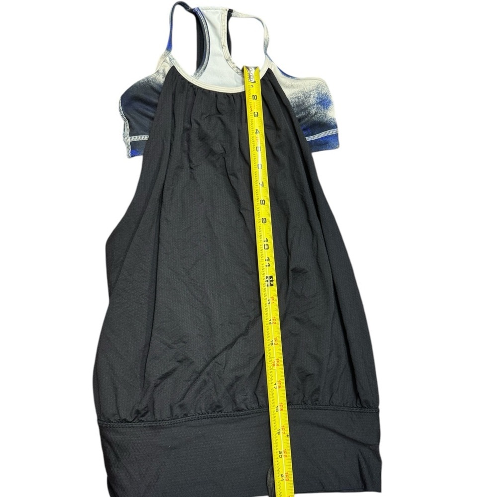 Lululemon Athletica Blue Fitted Camisole Top - Picture 3 of 6